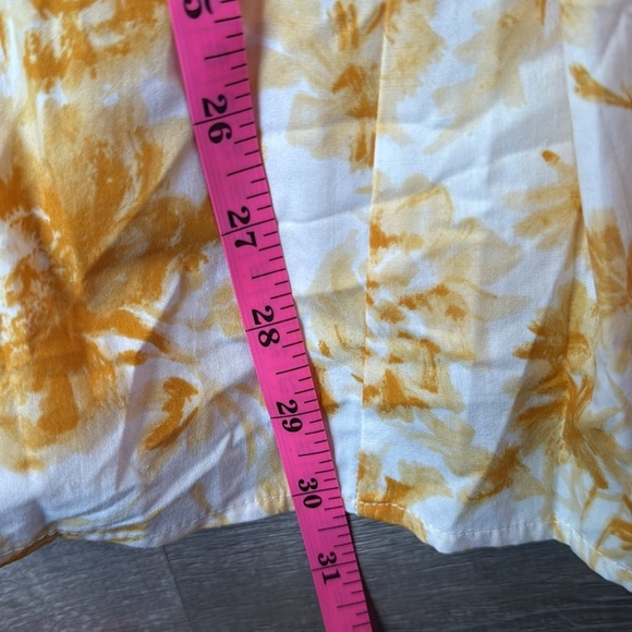 Abercrombie floral off-The-Shoulder Puff Sleeve Mini Dress medium - Picture 12 of 13